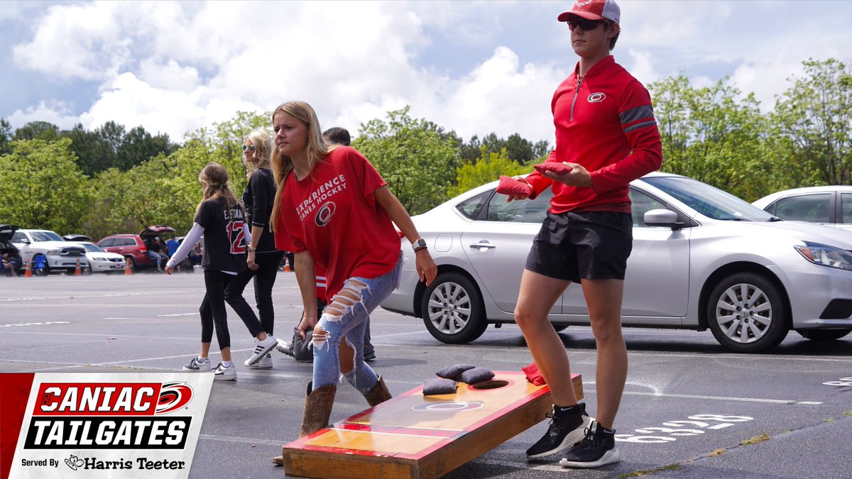 Canes's tweet photo. The party starts at the tailgate https://t.co/SLgiaLdled