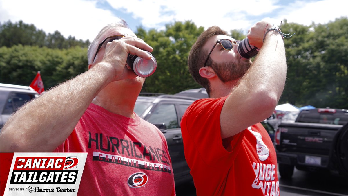 Canes's tweet photo. The party starts at the tailgate https://t.co/SLgiaLdled