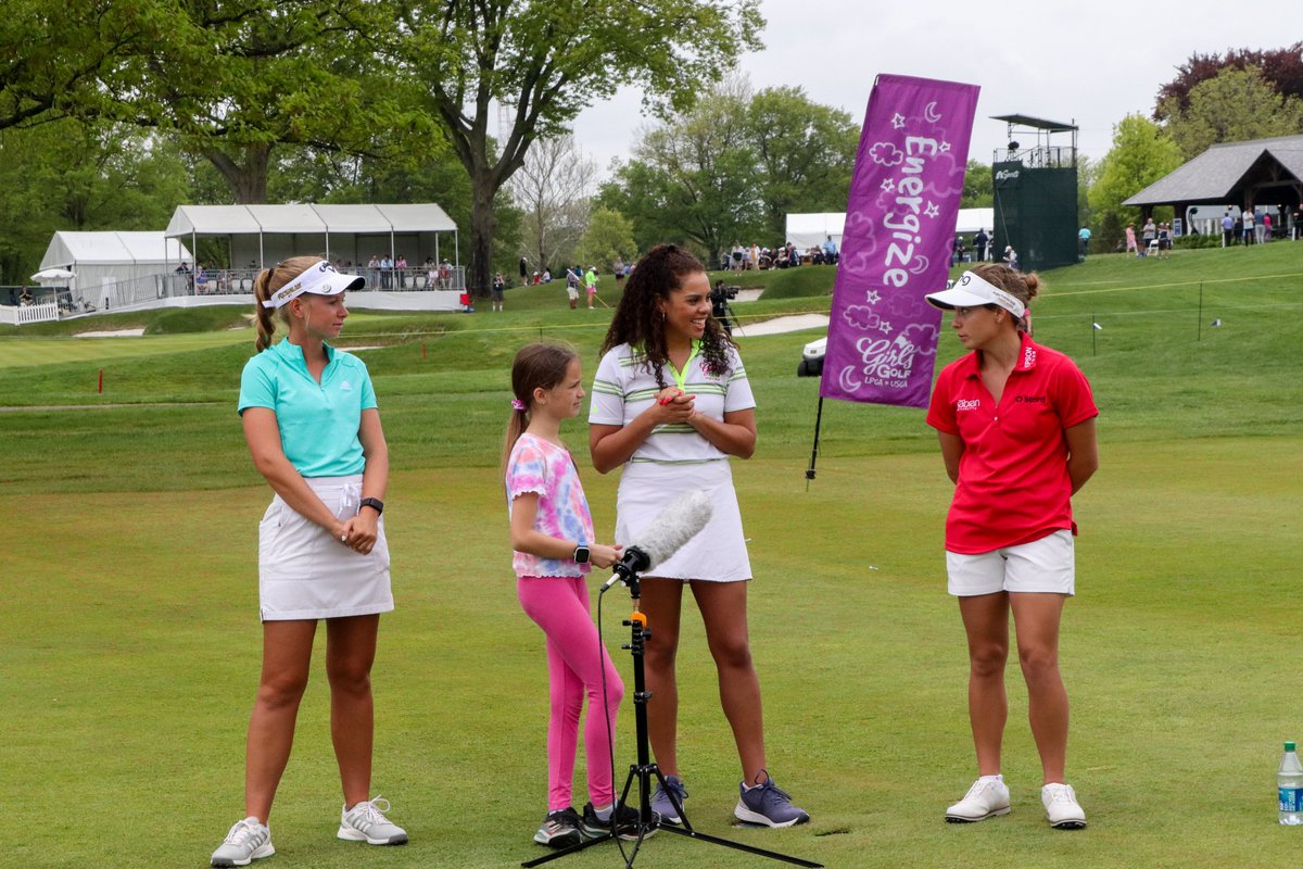 LPGAGirlsGolf's tweet photo. Thanks to #GirlsGolf alums Lauren Hartlage and @amandadgolf for stopping by and answering all our questions!

Shoutout to our moderator @sies_the_day17 💖

#LittleGirlsBIGDreams | @LPGAfounders https://t.co/zNnRrhyGkA