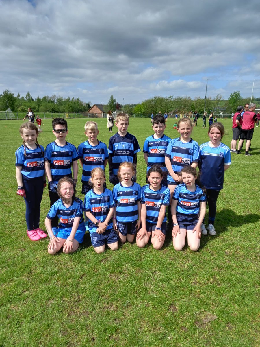 Gleann_Eallaigh's tweet photo. Our U7.5/9.5/11.5 boys and girls had a fantastic morning at the Go Games Blitz in Urney with games against Urney, Owen Roes and Clann na nGael. Well done to all our players who represented the club and thanks to Urney for hosting
#MiniBlues 🇧🇼 https://t.co/AOMmB37M5p