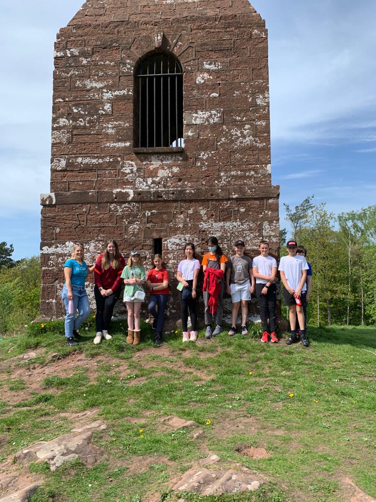 KeswickLbh's tweet photo. Walk to Penrith's beacon this afternoon in the sunshine @keswicksch #iloveboarding https://t.co/6d2re9McU0