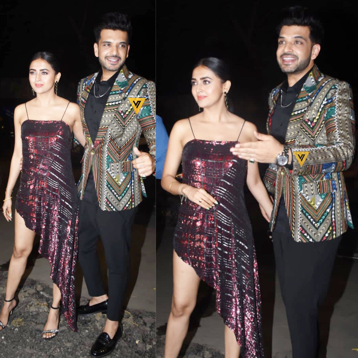 viralbhayani77's tweet photo. #karankundra &amp; #TejasswiPrakash𓃵 #TejasswiPrakash Attend #zareenkhan Birthday Party🌹💥📷 @viralbhayani77 https://t.co/wxXAIZBoKk