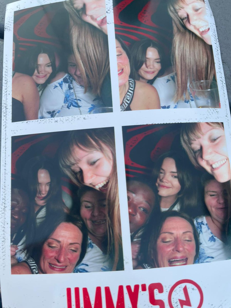 SharonW30030070's tweet photo. The @ChangingLives__  team (well half of them) have had the best time in York this afternoon. A nice meal a wander down the shambles and  lots of laughs. We found a photo booth 🤣😂. #dreamteam #friendsfromwork #outout #Saturday #SaturdayMood https://t.co/OFqEiRhBfj
