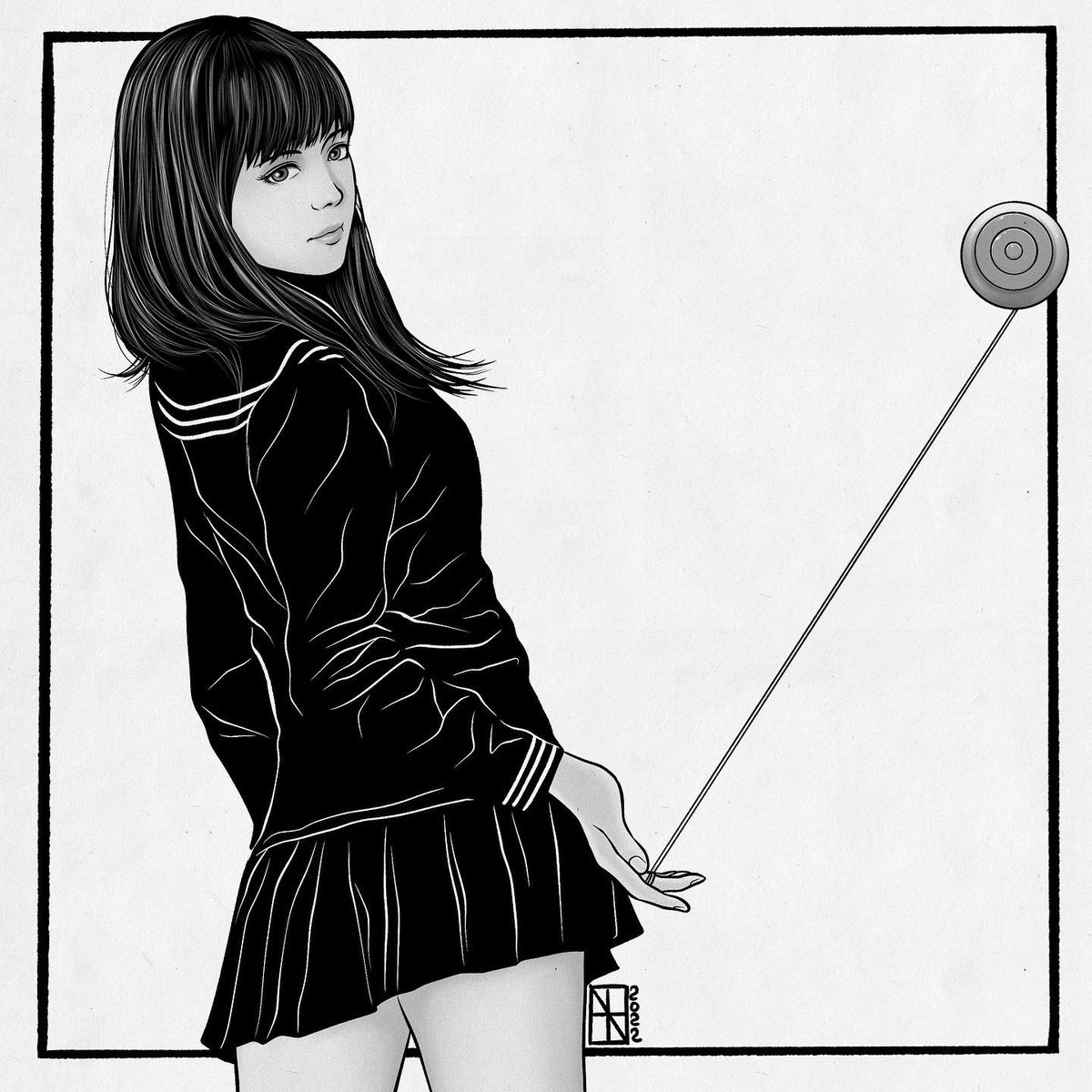ReniWong's tweet photo. Sukeban Deka / スケバン刑事
.
.
.
.
.
.
.
#reniwong #monokrom #emptiness #messages #illu #lineart #graphicnovels #illus #mangaartist #loneliness #il #illustrationart #bandedessinee #イラスト #絵 #tellingstories #スケバン刑事 #昭和 #showa https://t.co/XhjOWOFcJK