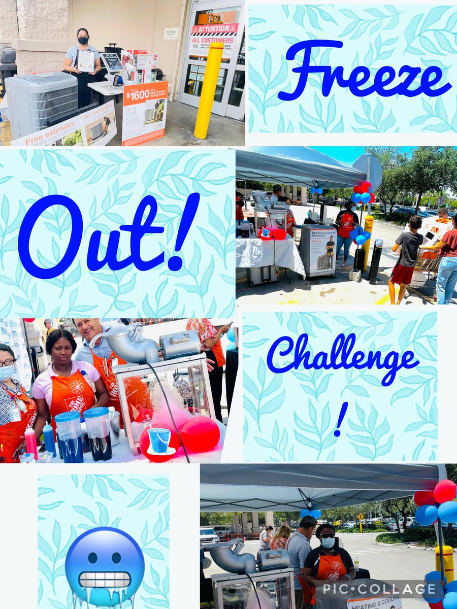 Curtisj_6322's tweet photo. Freeze Out Challenge! @Allekiee11 and her Team ready to take care of our customers! Challenge accepted! #HVAC #Freezeoutchallenge #oneteam https://t.co/sOB3qGUZRu