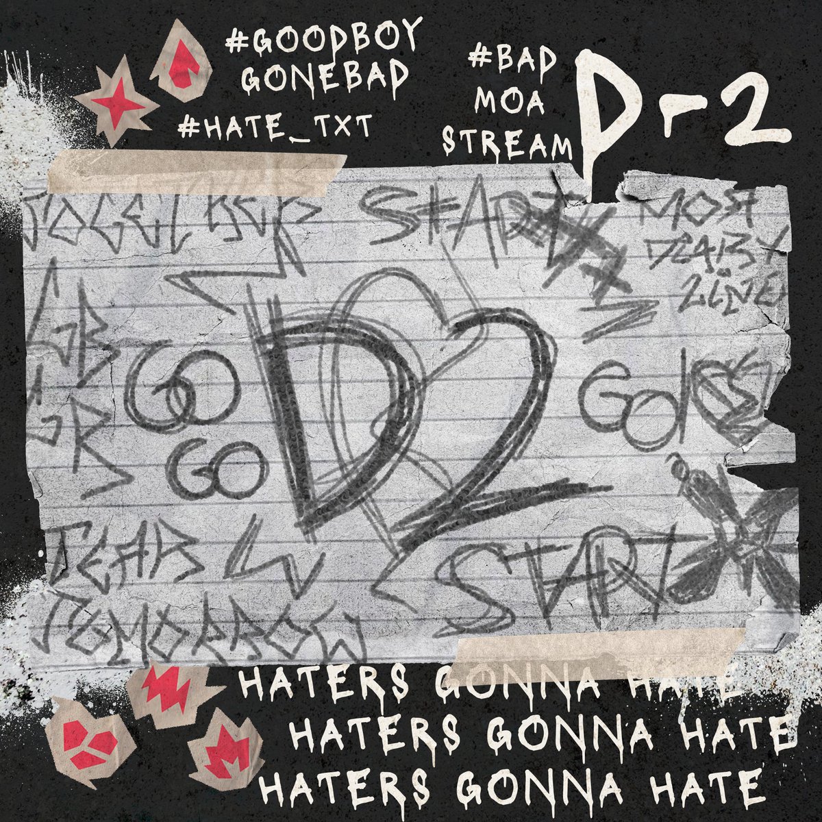 MOADiaryZine's tweet photo. O sábado é de hate baby's 😈

DIA 2 START! 
Depositem aqui em baixo os print's dos streams, não esqueçam que deve ser um do inicio do MV e um do final e que apareça a hora! 

Avisa que de virada é mais gostoso bebe 

HATERS GONNA HATE 
#GOOD_BOY_GONE_BAD 
#BadMoaStream #HATE_TXT https://t.co/lfCUaAZiHy