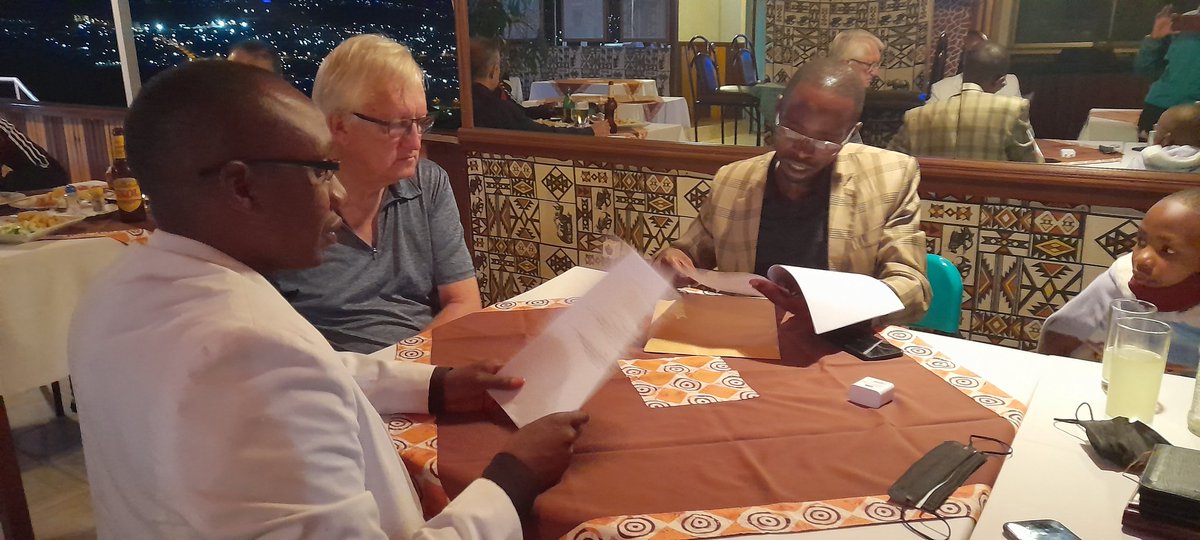 intmissions1234's tweet photo. During his missionay and working visit,  the Chancelor of Revealed Word University signed Memorandum of Understanding between RWUNI(Revealed Word University) and IFAC( Institut de Formation Agro-Industrie et de Commerce) Niger and Engineering , Science and Sience Researchers Ltd. https://t.co/g7Eb50xYu5