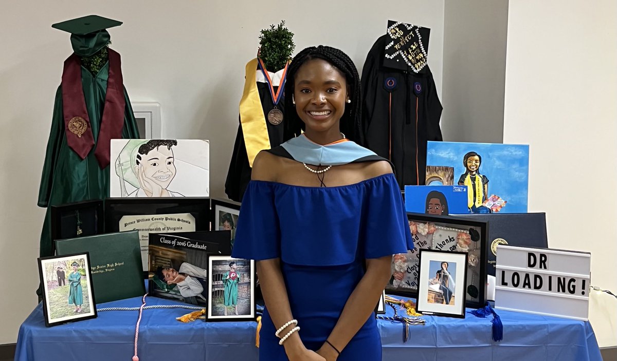Congratulations to 2x VSU alum Jneva Norfleet! Class of 2020 Valedictorian &amp; 2022 M.Ed. Grad! So proud of your powerful combination of spirit and scholarship! Continue to be a blessing in everything that you do! Keep pressing, rising, and giving God glory! ⁦<a href="/JnevaNorfleet/">Jneva Norfleet</a>⁩