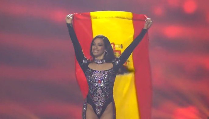DavidVillismo7's tweet photo. AHÍ VA #Eurovision #EurovisionRTVE https://t.co/TQqoUtPzVo