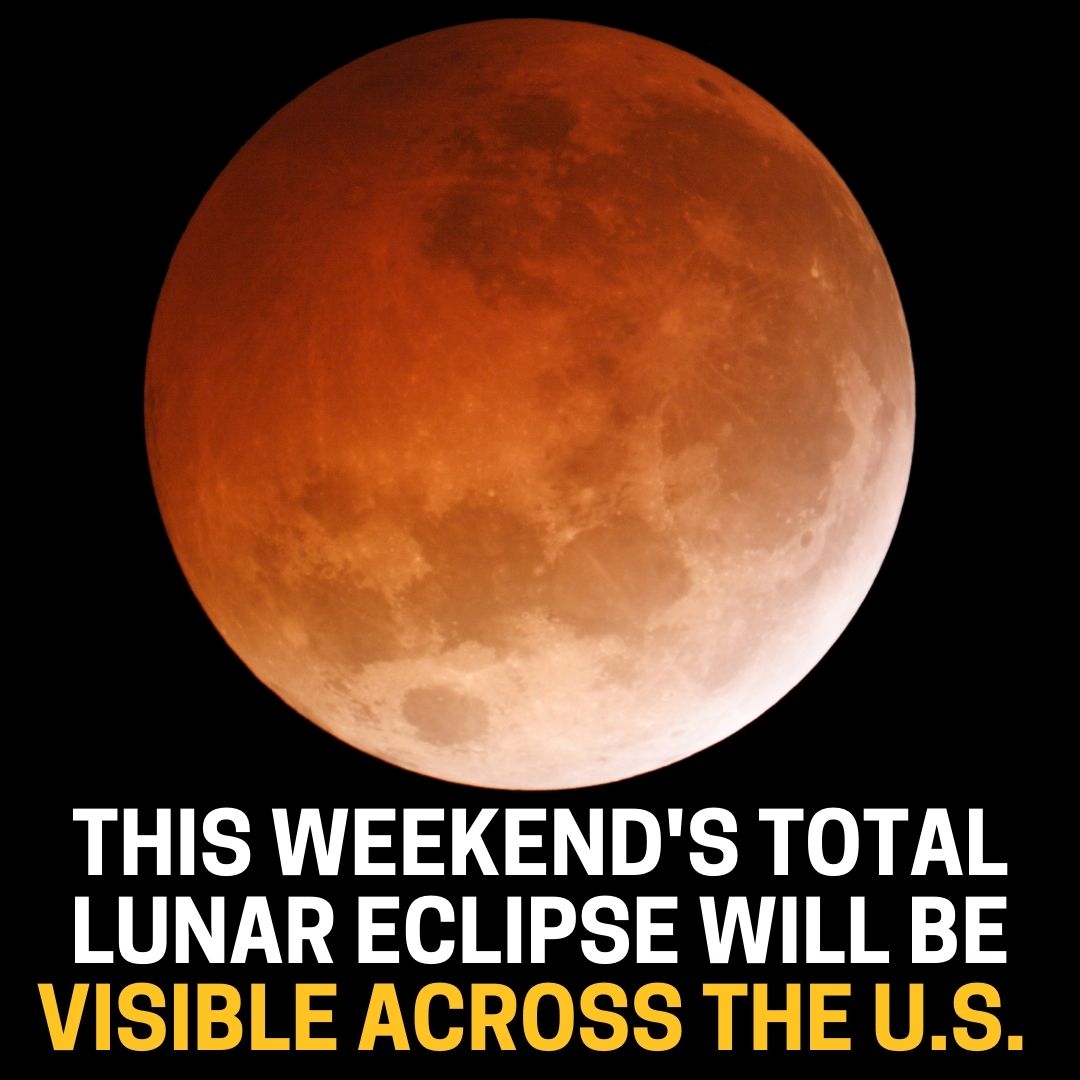 FOX5Vegas's tweet photo. The lunar eclipse will be visible anywhere the moon is visible. Here's what you need to know: https://t.co/veradYpY79 https://t.co/SY41UK2UnA