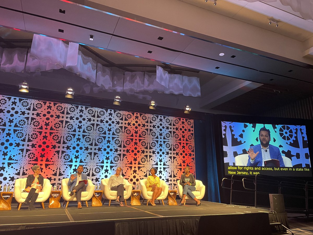 AmolSinha's tweet photo. Proud to speak about our work on securing abortion rights and equity alongside phenomenal leaders like @LibertyLouise @HumanitarianDip @lorelkho and @michelebgoodwin at the @ACLU Biennial Leadership Conference. Inspired by my amazing colleagues across the country! https://t.co/CoBqT6kmkC