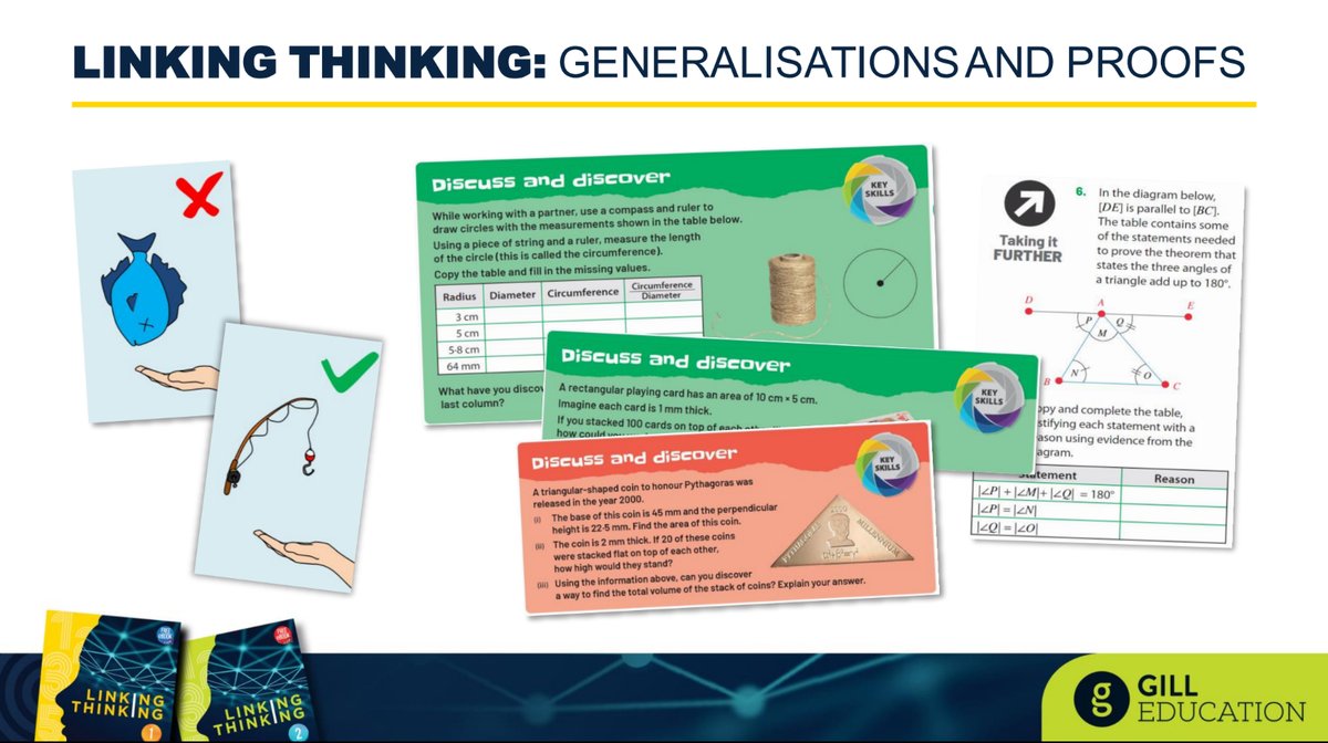 “If you give a person a fish,you feed them for a day.If you teach a person to fish,you feed them for a lifetime” <a href="/LinkingJCMaths/">Linking Thinking JC Maths Author team</a> we say“If you give a person a topic, they will remember it for a day. If you teach a person underlying concept,you help them understand for a lifetime”