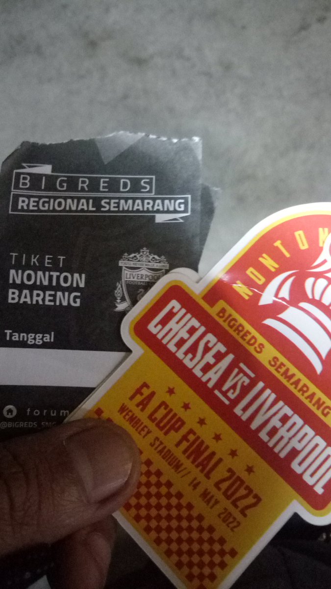 Mau nobar di <a href="/BIGREDSJOGJA/">BIGREDS JOGJA</a>  ato <a href="/BIGREDS_SMG/">BIGREDS SEMARANG</a> atmosfernya tetep bikin mrinding dan senam jantung.
...
...
#GuyubRukun
#FACupFinal
#NoChuckyNoParty