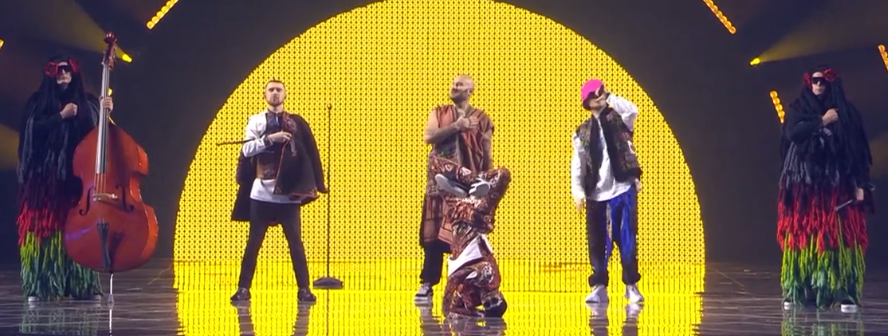 “Right, I’m rapping. Mark, you’ve got the first verse.
“Yup”
“Dan, you’ve got the chorus”
“Yep, got it”
“And John, what are you doing again?”
“Err, headspins and roly-polys”
“Right”

#Eurovision