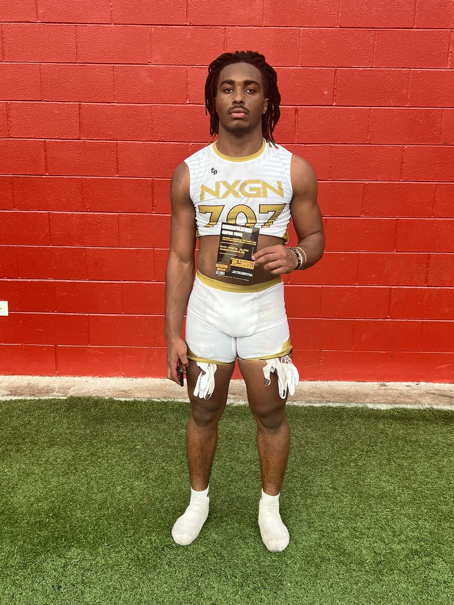 S/O to @TheSHOWByNXGN for the invite to Atlanta can’t wait !! ♥️ <a href="/RyanLolley2/">Ryan Lolley</a> <a href="/NHSJagFootball/">NorthridgeFootball</a> <a href="/CoachLanePowell/">Lane Powell</a> <a href="/TheChozenHump/">Coach Hump</a> <a href="/JagsFB_Recruits/">South Alabama Football Recruiting 🏈</a>  <a href="/EvanMckissack/">Evan Mckissack</a> @CoachAmbroseLWC