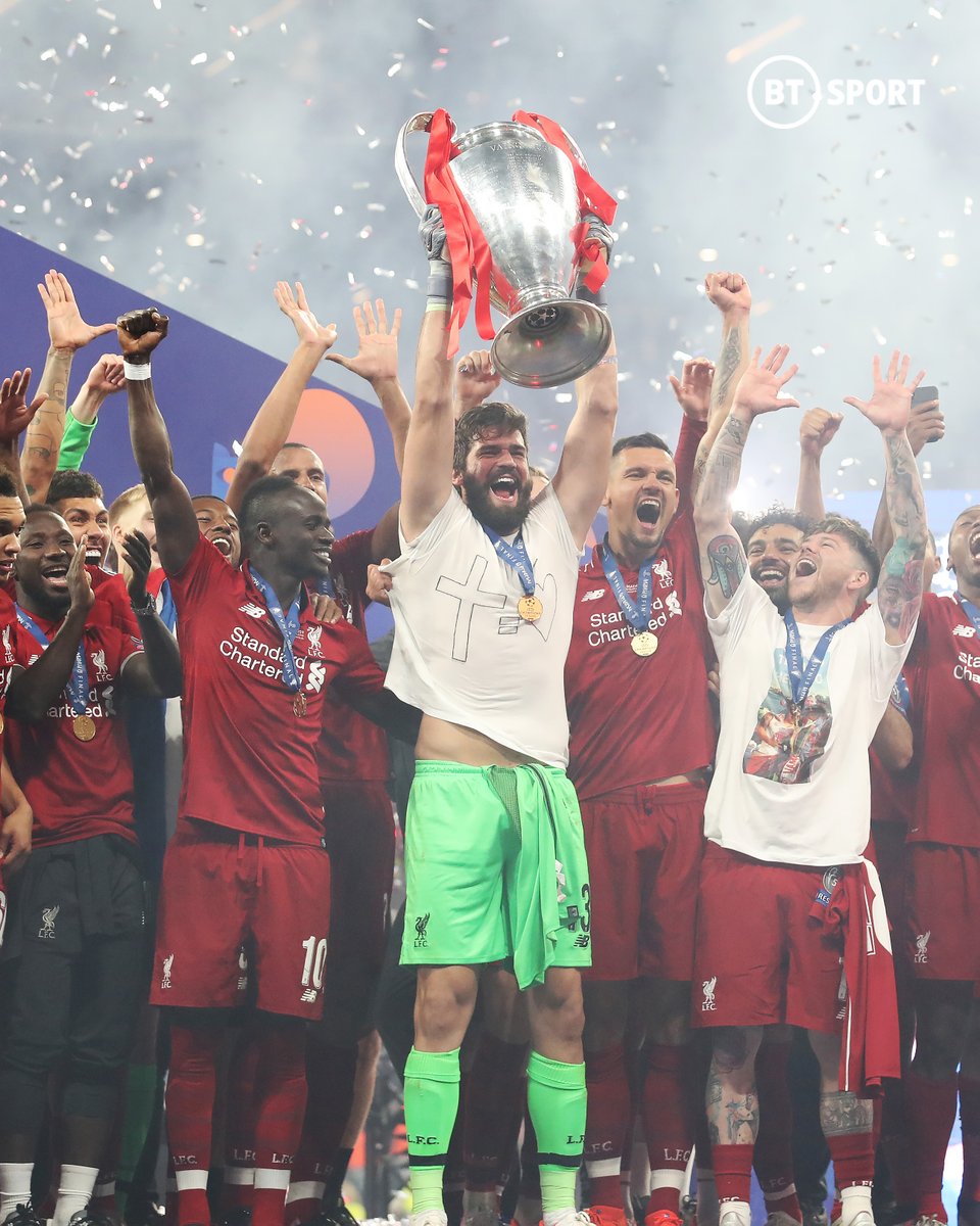 footballontnt's tweet photo. Alisson Becker has now kept a clean sheet in a Champions League final, an FA Cup final, and Club World Cup final 💪

Safe hands 👐 https://t.co/qznMLcAbU8