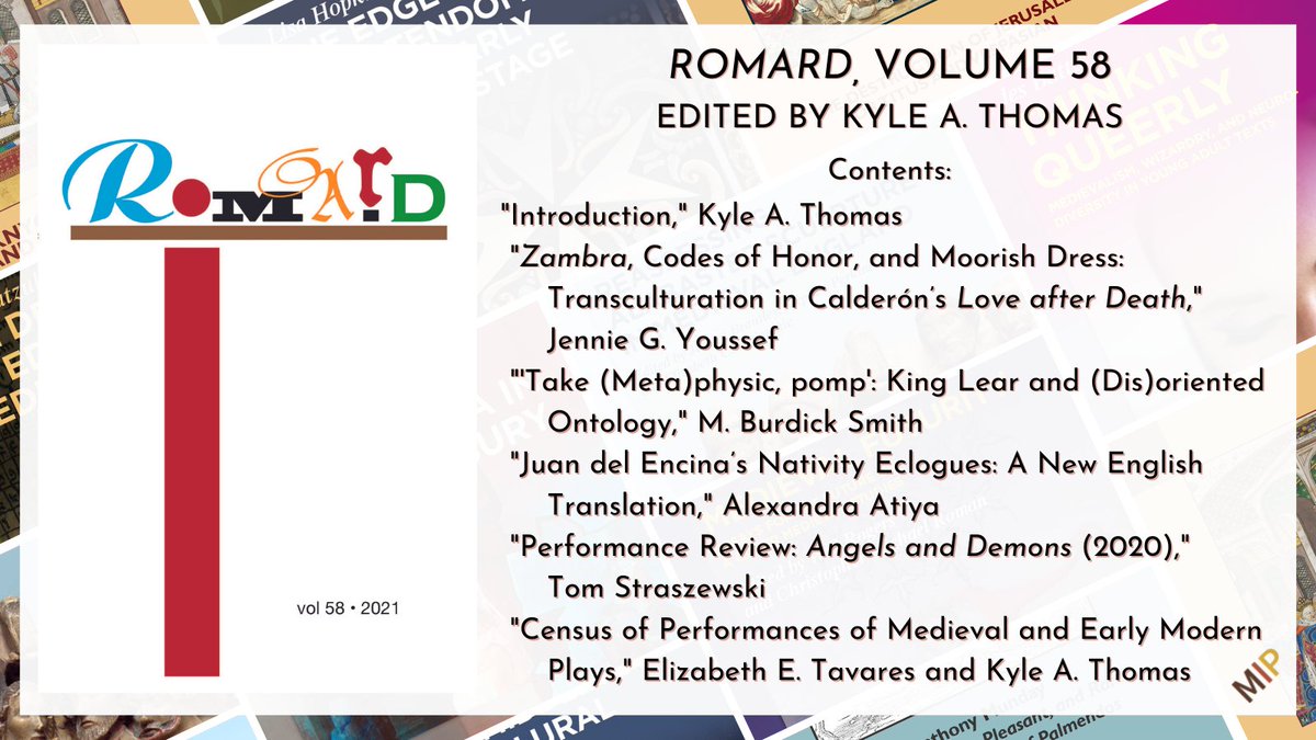 MIP_medpub's tweet photo. 15) @ROMARDmrds vol. 58 was also published in late 2021, edited by @kyle_a_thomas. https://t.co/AR6IrWMRee https://t.co/6CwfxPsJty