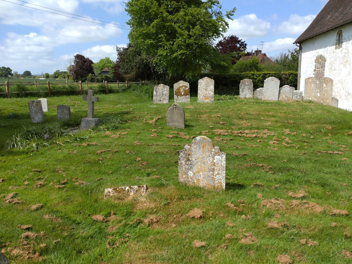 JanNewsom's tweet photo. This Church is SO old and has the most amazing frescoes inside. #Hardham #WestSussex  😎 https://t.co/elXcsNoTU8