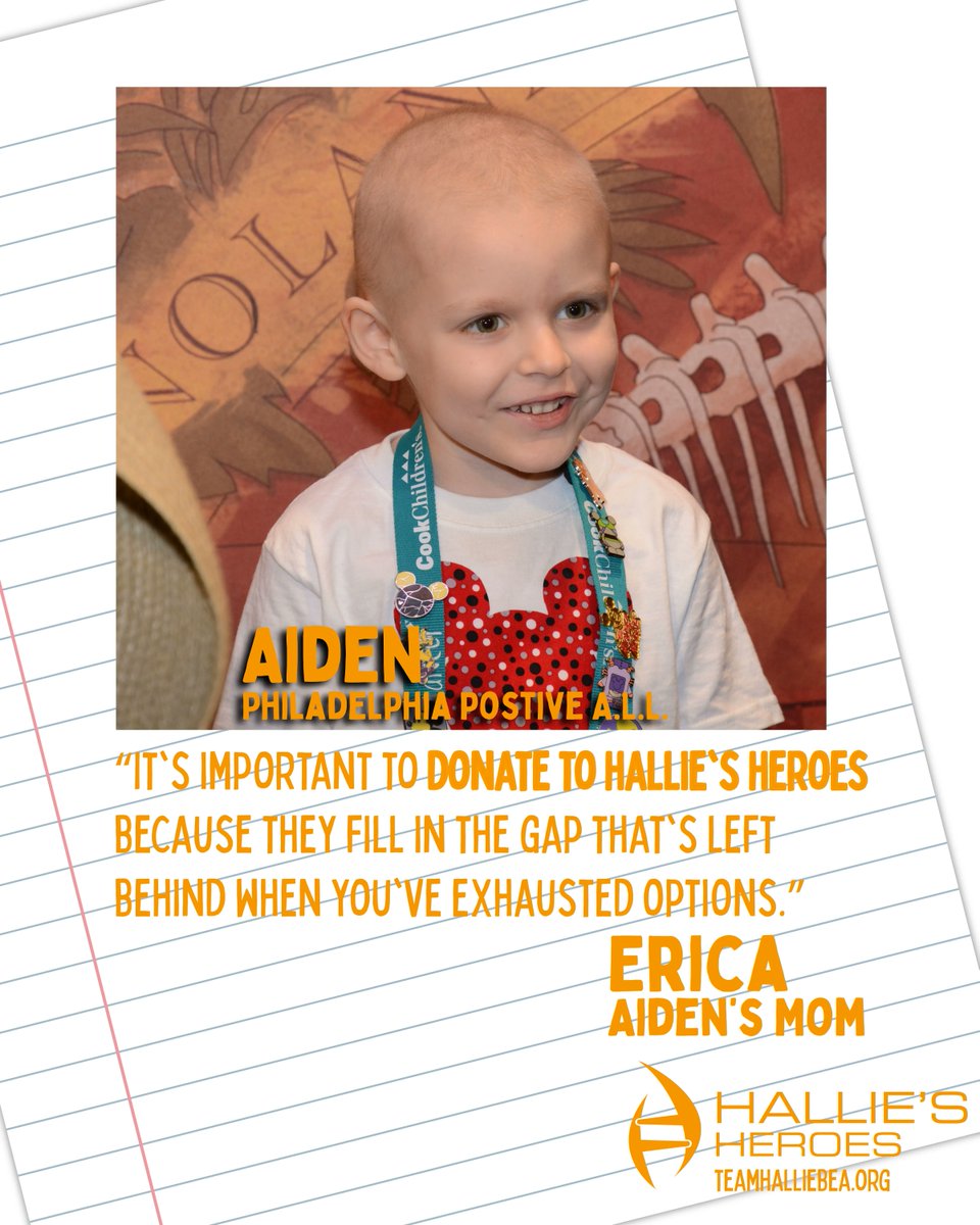 “It's important to donate to Hallie's Heroes because they fill in the gap that's left behind when you've exhausted options”
Join our summer fundraiser! Our goal is $50,000 and no donation is too BIG or too small!
Donate: [Link]
Get Swabbed! : buff.ly/3M2FSZO
#cancersucks