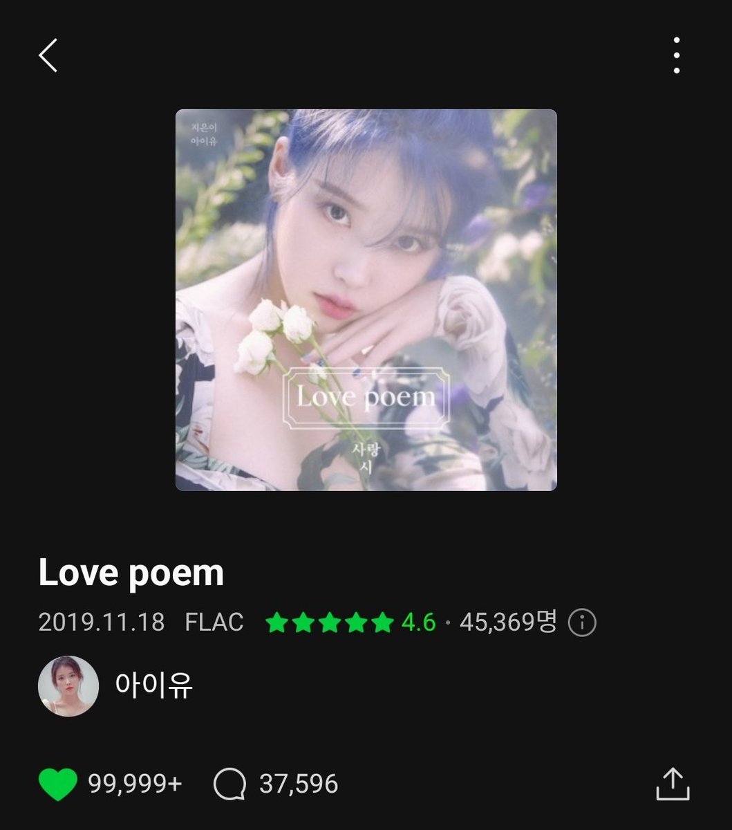 [#CHART] 14.05.22 - 'Love Poem' ultrapassou 100 MIL curtidas no MelOn.