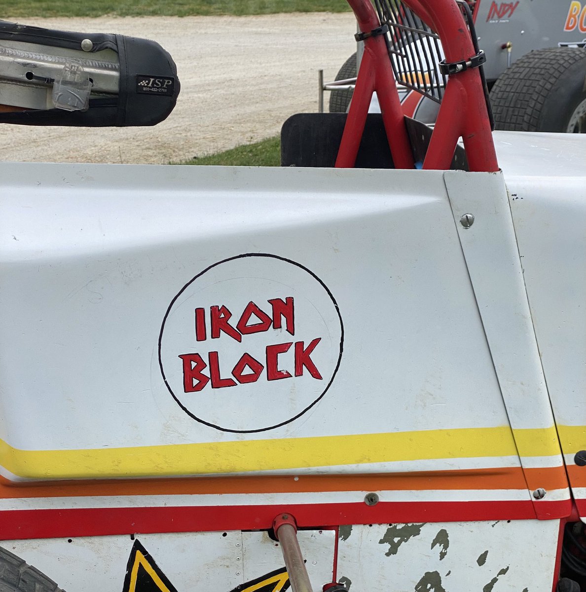 I’m thinking this steel block guy at Putnamville is an <a href="/IronMaiden/">Iron Maiden</a> fan 🤘🏻