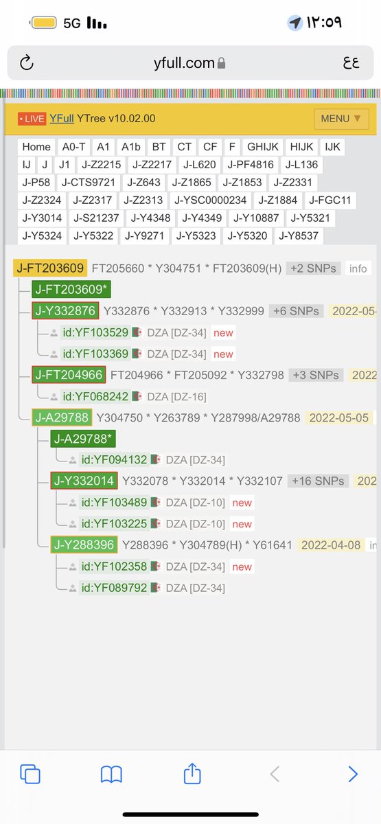 لقد ظهرت العينة رقم 52482 
موجبة للتحور FT203609 
المتفرع من التحور العامري الهوازني fgc2
تخص اولاد حجاز من قبيلة حميد
 بولاية المسيلة في الجزائري
الجدير بالذكر ان التحور FT203609 
كل المواريث الذي تكتلت عليه هلالية الموروث من الجزائر، ومن قبائل هلالية مختلفة