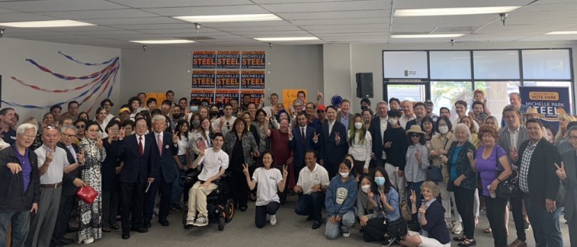 polisci_bryan's tweet photo. A big TY to our #LeadRight volunteers who attended our CA-45 Victory office Grand Opening in Buena Park. Join CA Victory in the coming weeks as we work hard to GOTV for the June Primary, sign up to volunteer at https://t.co/jZCwxVvDOh
#LeadRight #CAVictory https://t.co/Q4DHHgAfdA