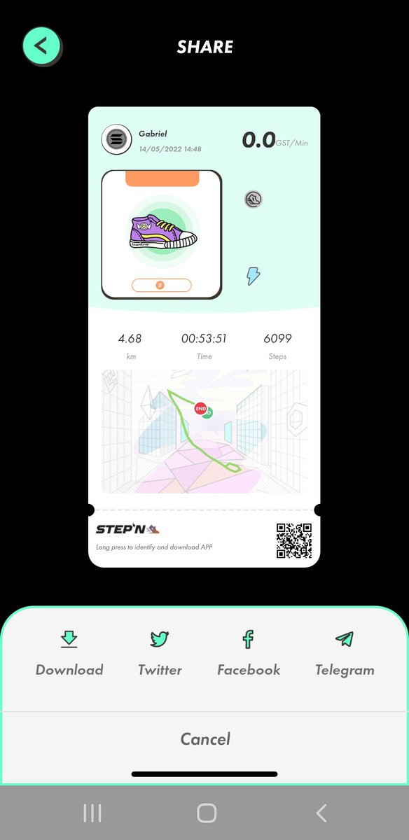 GabrielCrean's tweet photo. @Stepnofficial Does anyone had this in their running record? https://t.co/Z82Eb5hZRg