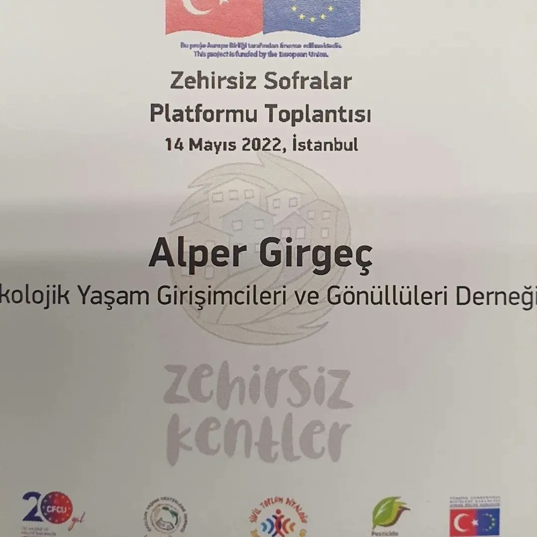 EKOLOGmersin's tweet photo. Buğday Derneği organizasyonu ile Zehirsiz Kentler projesi ile Zehirsiz Sofralar Platformu toplantısına katıldık. 
Büyük takdir ile takip ettiğimiz Murat Demirbaş ile tanışmak ayrı keyif kattı.

#ekologdernegi #zehirsizsofralarplatformu #çevre #sağlıklıbeslenme #bugdaydernegi https://t.co/TmUOvWi7D1