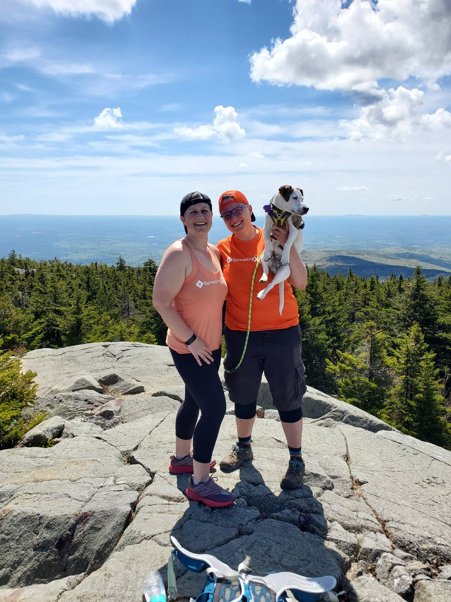 Social4Sarah's tweet photo. Today we we hiked to raise awareness so someday we can see a World Free of MS!
No matter the distance anymore, it's all about the experience while we are out there. #LiveTheLifeYouHave #ClimbMS
#TakeAHike #GetOutside #ThisIsMS ๐งก๐๐ป #AdventuresWithZephyr @mssociety https://t.co/GmXqnIHTTR