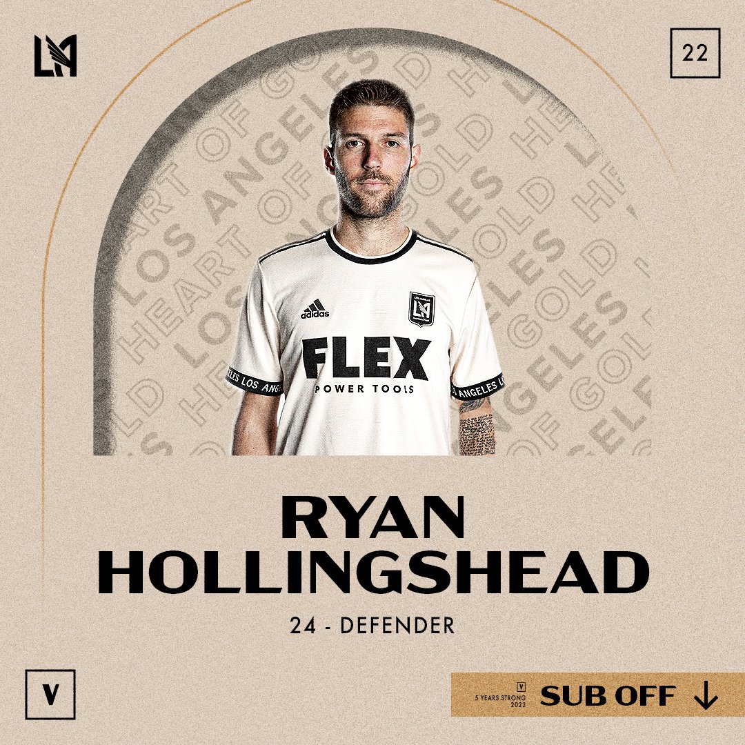 LAFC on X: 39'  #LAFC Sub Ilie Sánchez 🔼 Ryan Hollingshead