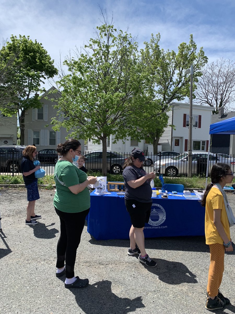 Thank you <a href="/MWRA_update/">MWRA</a> for supporting East Boston STEAM day! The water fountain was incredible and our community loved working with you! Special shout out to Meg and Walter! ⭐️🌟✨