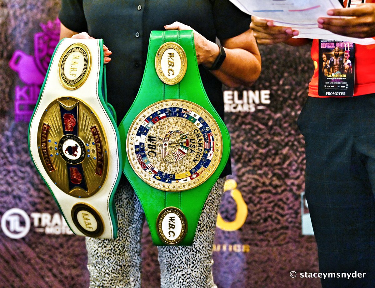 TONIGHT:

#FightNight for two of the coveted <a href="/WBCBoxing/">World Boxing Council</a> straps:

👑 WBC USNBC welter title
👑 NABF female SB title

Who you got❓❓❓❓

@officialkingdomboxing 
#fightnight