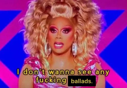 rosseireann's tweet image. no more ballads, society has progressed past the need for ballads #eurovision