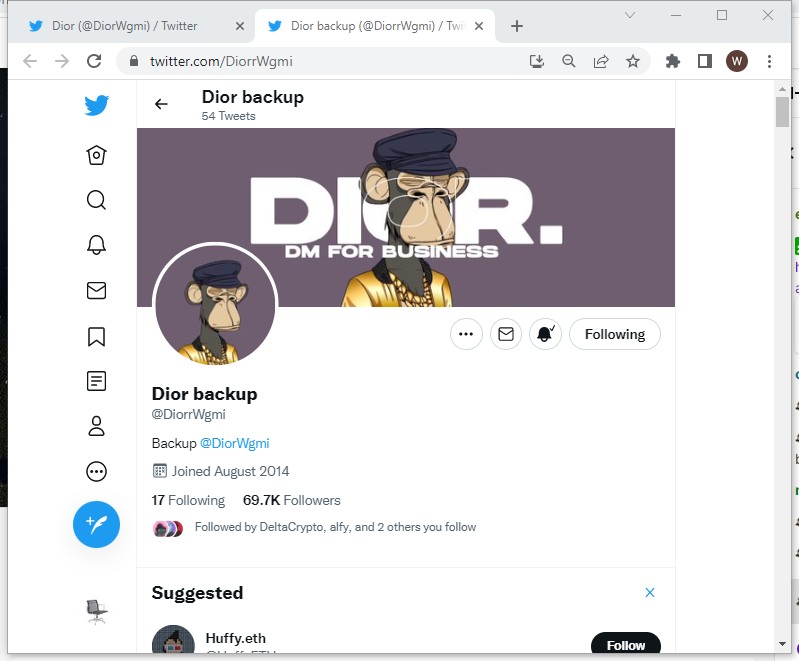 SuccessToSales's tweet photo. @DiorWgmi #dIORARMY https://t.co/Au0OQMVVuI