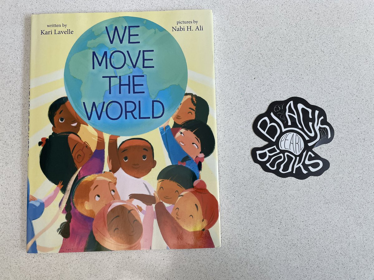 I’m celebrating We Move The World’s first book-aversary with a #giveaway of a signed copy and a $50 gift card to @blackpearlbooks (they can ship to you)! To enter, sign up for my newsletter at karilavelle.com ! 🎉📚🌍❤️🎉📚🌍❤️