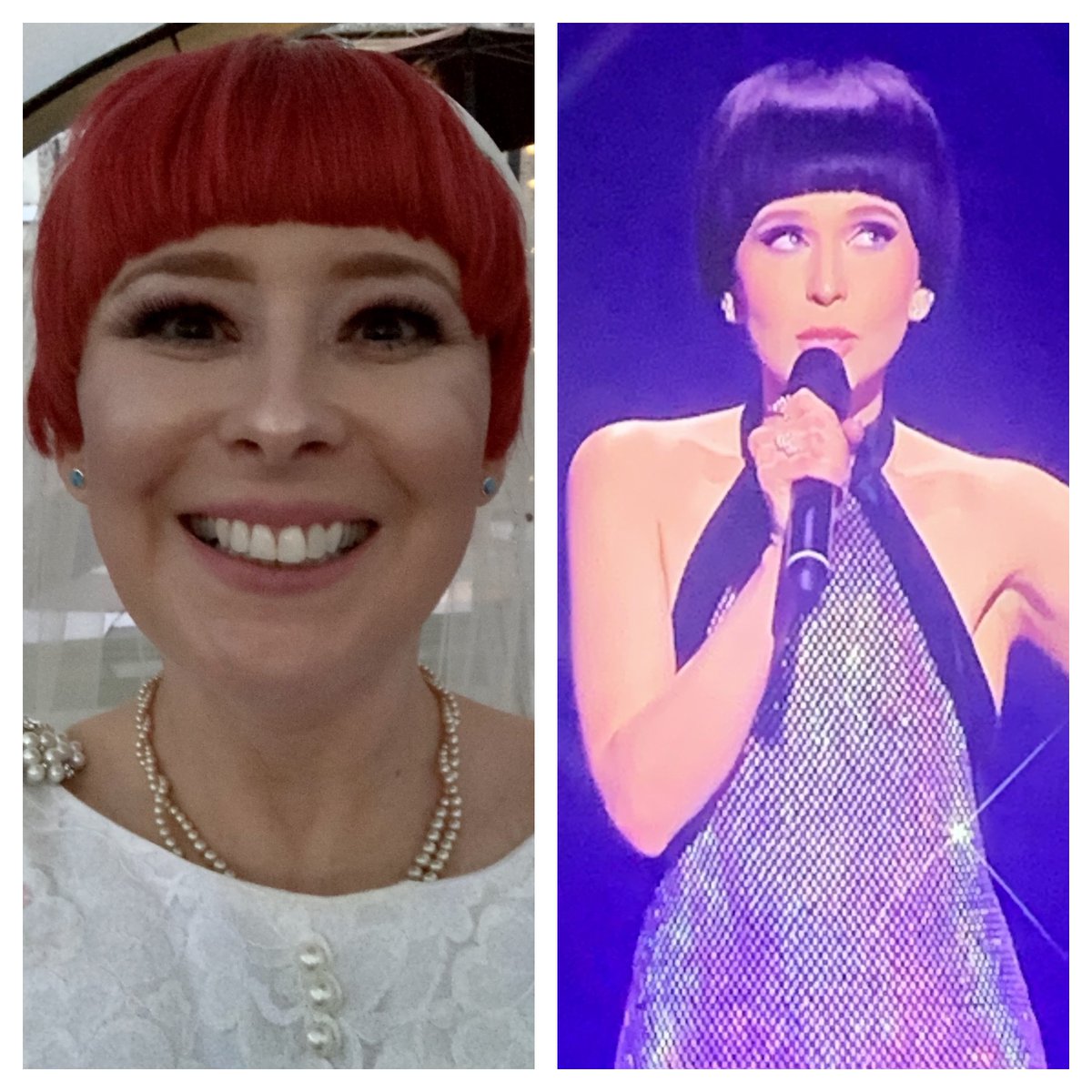 #Eurovision #matchymatchy,  I remember that hairstyle well 💙
