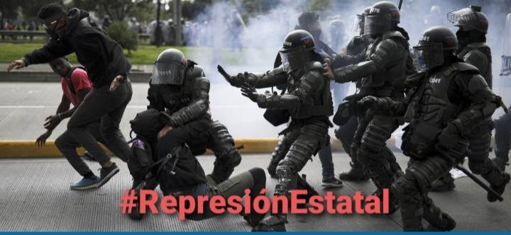 Eclides3's tweet photo. Colombianos, no olvidemos la orden del imputado contra los manifestantes:
Bala, garrote, pata, puño, desapariciones,saquen ojos.
#NoMasUribe
#NoMasDuque
#NoQueremosAFico https://t.co/BERdEnnUMA
