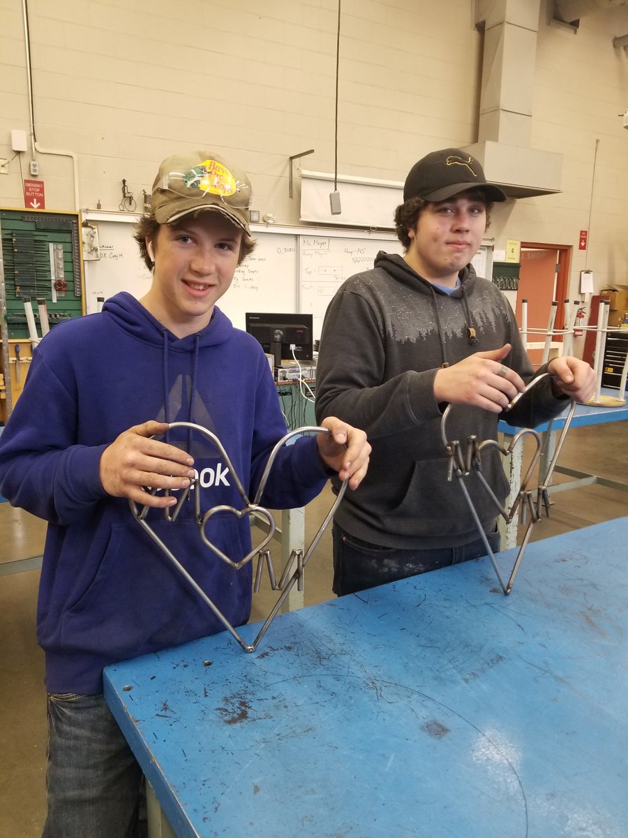 SD27_ADST's tweet photo. Last month I was reassigned to cover our school's metalworking program full time. Although I miss the adventures of our ADST and careers programs, providing opportunity for SD27's students has always been my objective! ~Alana https://t.co/McN802Vdwn