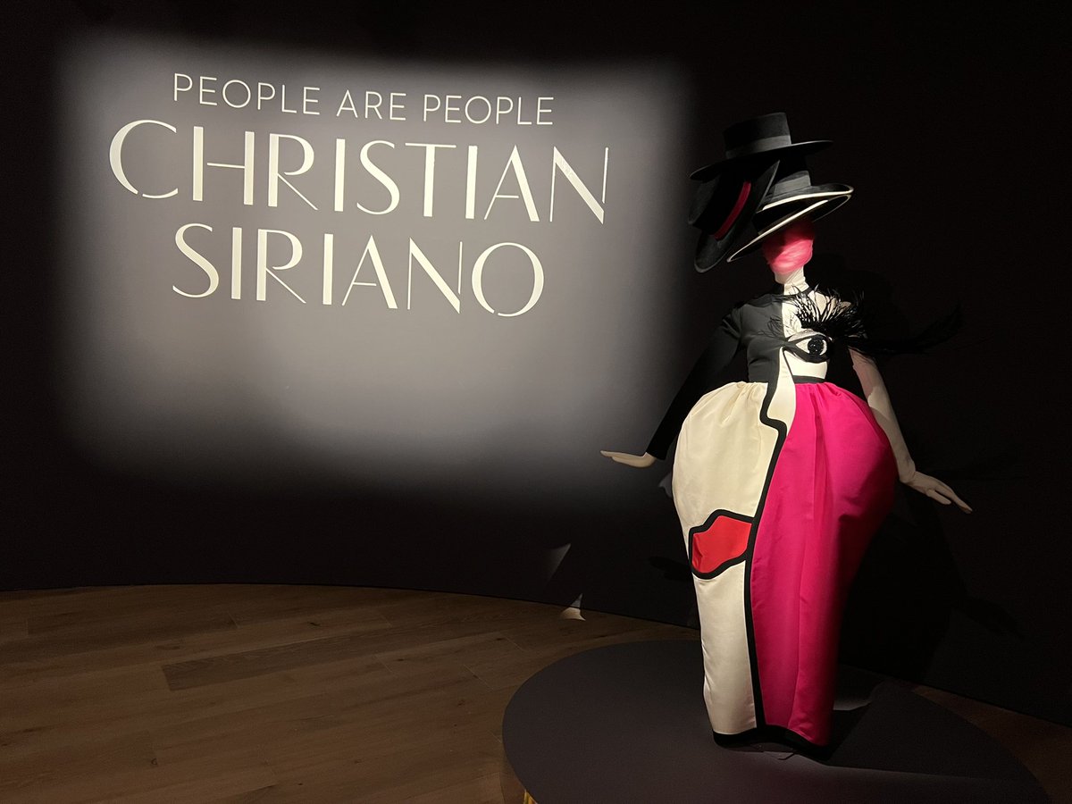 Beautiful <a href="/CSiriano/">Christian Siriano</a> exhibit at <a href="/SCADFASH/">SCAD FASH Museum</a>.

It brought back fun memories of when we showed Siriano’s collection in 2011 on the inaugural runway at <a href="/NashFashWeek/">NashvilleFashionWeek</a>. #whynfw