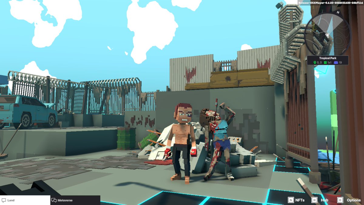 Liu_Kaang's tweet photo. @TheSandboxGame #Sandbox #NFT #SAND #NFTGame #NFTCommunity 
Zombie))) https://t.co/kWmjSBKJcW