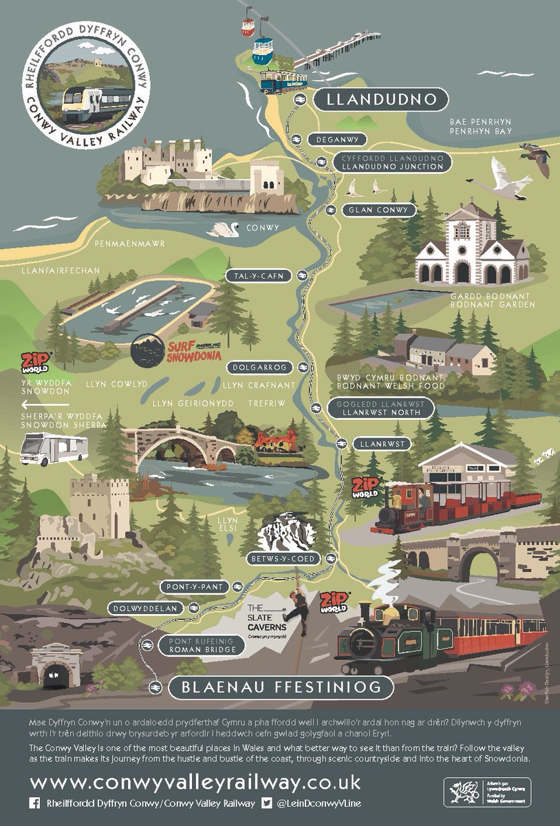 ConwyVNWCoast's tweet photo. #NationalWalkingMonth find your perfect #WalksFromStations along the #ConwyValleyLine. From easy to strenuous, circular or station to station discover #hiddengems from the coast to the gateway to #SnowdoniaNationalPark 👉 https://t.co/BFe7tmRxj0 @tfwrail @CommunityRail https://t.co/cpasdsFhkF