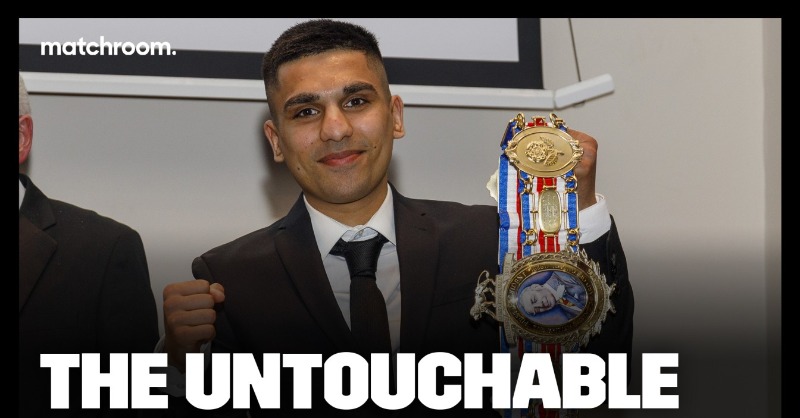 MatchroomBoxing's tweet photo. 🆕 A Celebration Of @kashFarooq 
🤝 @StAndrewsSC 

Watch ⤵️
https://t.co/E1R2RTG00W