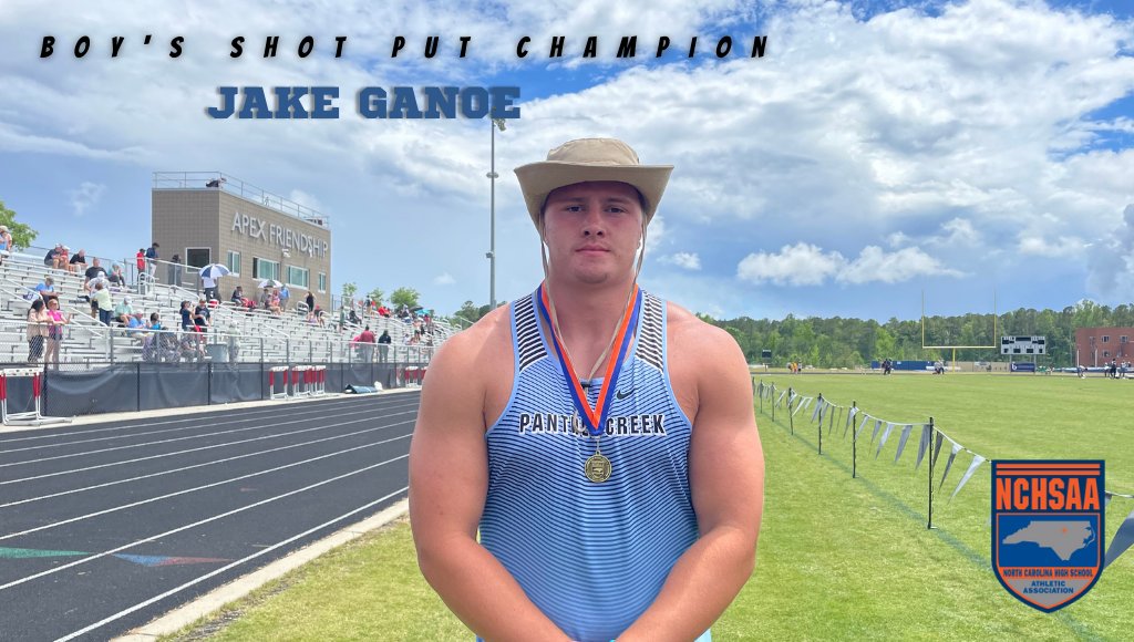 🥇Boy’s Shot Put Mideast Regional Champion: Jake Ganoe from Panther Creek - 51-7.50 
<a href="/panthercreek_xc/">Panther Creek XC/T&F</a> @NCRunners

Other Qualifiers:
Keaton Lewis <a href="/apextrackxc/">Apex Track & XC</a>
Grady Dupree-Isaac - Jordan
Kristian Eanes <a href="/HillsideHS/">Hillside High School</a>