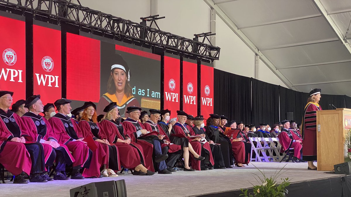 bmason's tweet photo. Big shoutout and thank you to @LaurieofMars for being a wonderful leader and steward of @WPI these last 8 years. And so excited to watch your future successes leading @NASAJPL. #goatnation #gowpi #WPI2022 https://t.co/WQNDxRkp1e