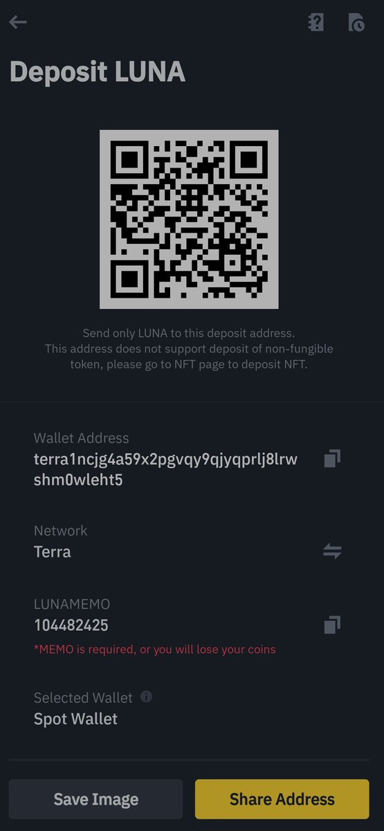 Napster779's tweet photo. @TerraLunaNews I lost my life saving 2500$ by Luna coin 
I bought this coin when it's 109$ in Binance 
So help me please !!!😓 https://t.co/gUaU8LCiZ3