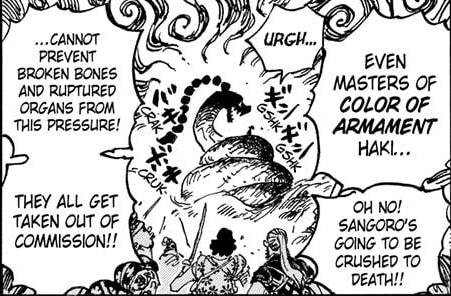 Dengekivinsmoke 🇲🇦 on X: #ONEPIECE1072 #ONEPIECE1073 Now it makes  SENSE.ROCKS MEMBER with HAKI and ROKUSHIKI (and potentially a DF)   / X