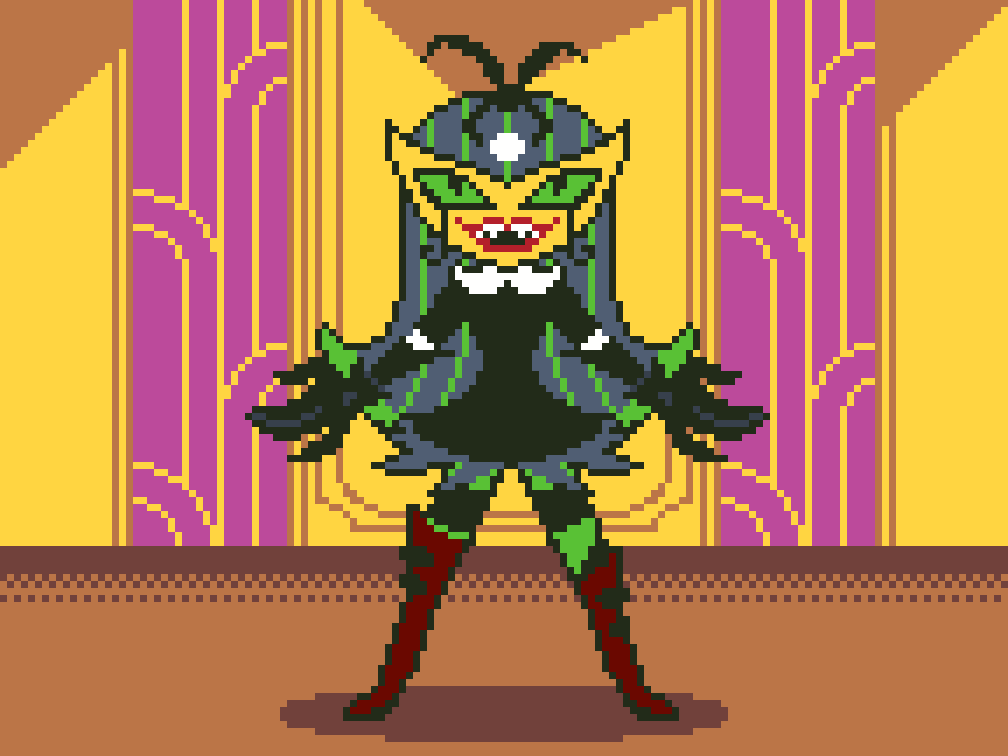 FodderLabs's tweet image. "Perhaps if I transform..."

Vexus from My Life As a Teenage Robot about to change into her "Vicki" form.

Maybe I can do a GIF of her transforming? 🤔

#mylifeasateenagerobot #mlaatr #pixelart