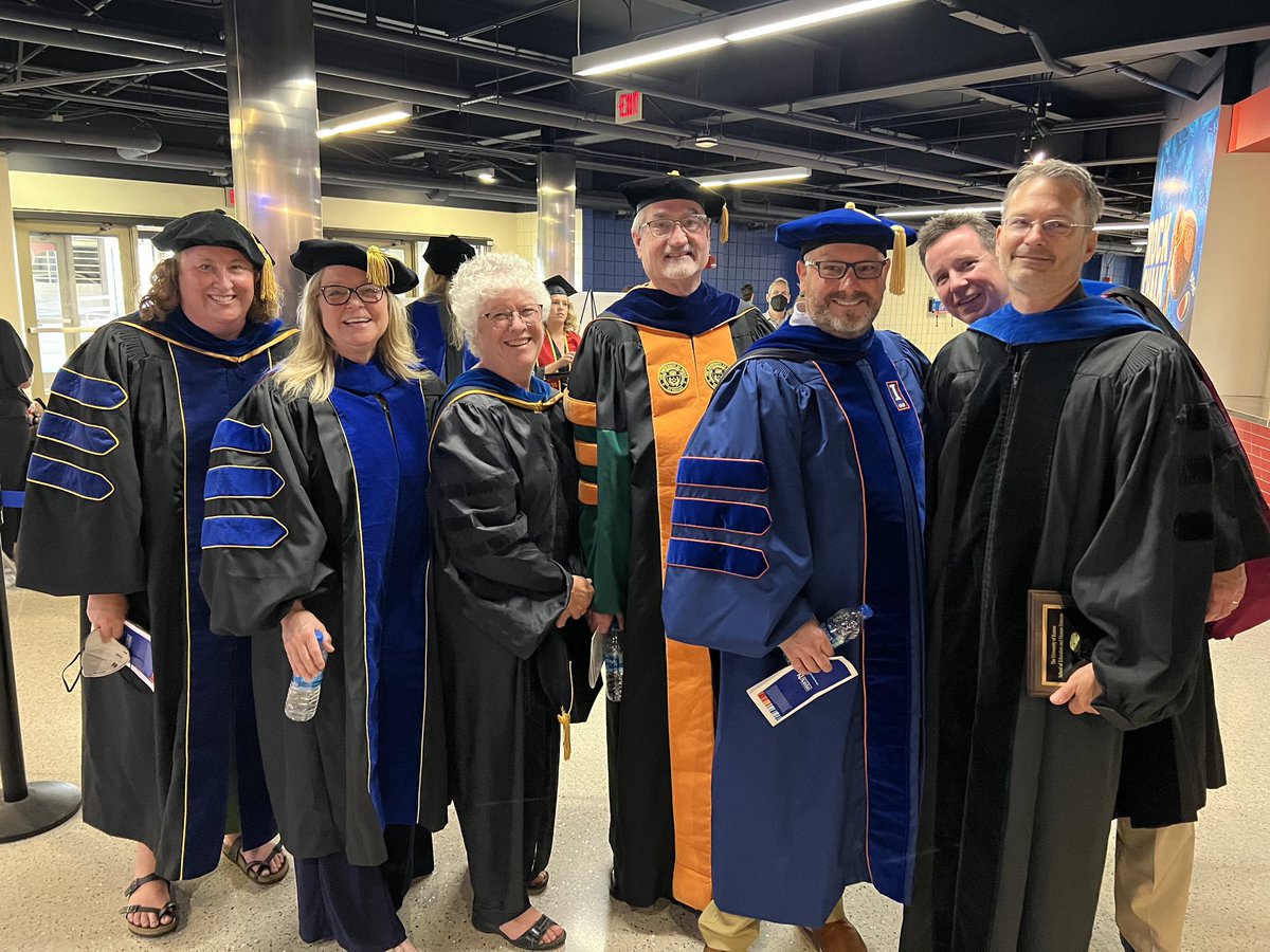 Had fun celebrating <a href="/KUSOEHS/">KU School of Education & Human Sciences</a> grads with <a href="/KUSpecialEd/">KU Special Education</a>. Happy we’re back in person again. Congratulations graduates!