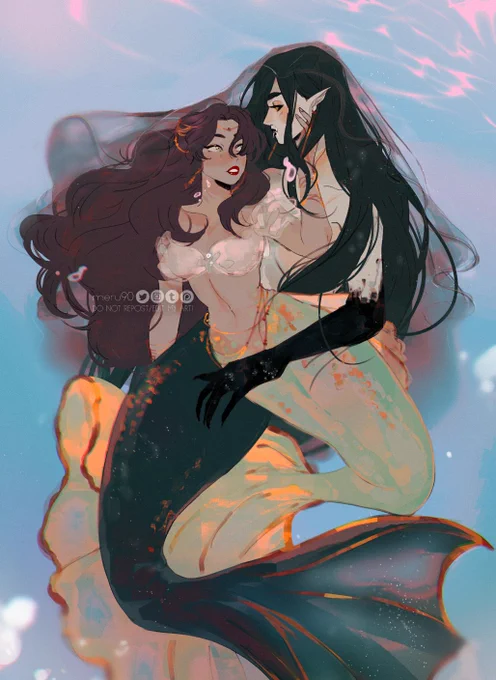 bflf for #mermay  again ;w;❣️❣️❣️
#天官赐福 #beefleaf #shuangxuan 